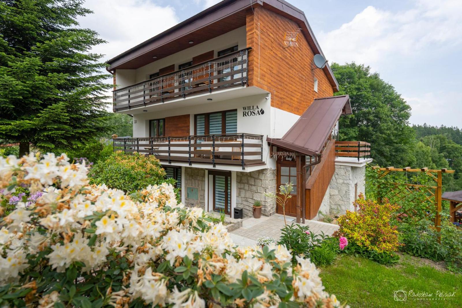Willa Rosa-Apartamenty Z Prywatna Sauna Szklarska Poręba Kültér fotó